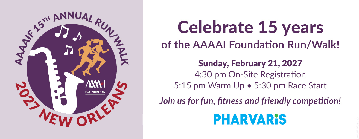 2027 AAAAI Foundation Run/Walk