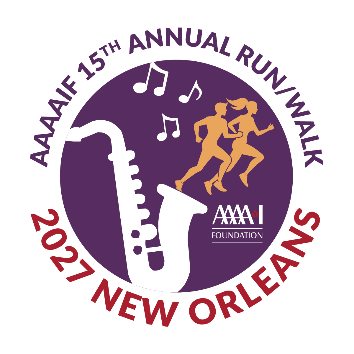 2027 AAAAI Foundation Run/Walk - logo